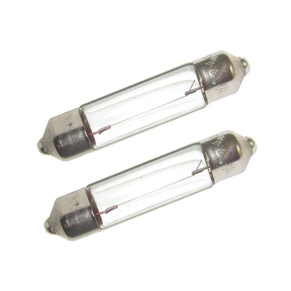 Perko Qualifies for Free Shipping Perko Festoon Bulb-Double Ended 12v 10w 1-1/8" L 2-pk #0071DP0CLR