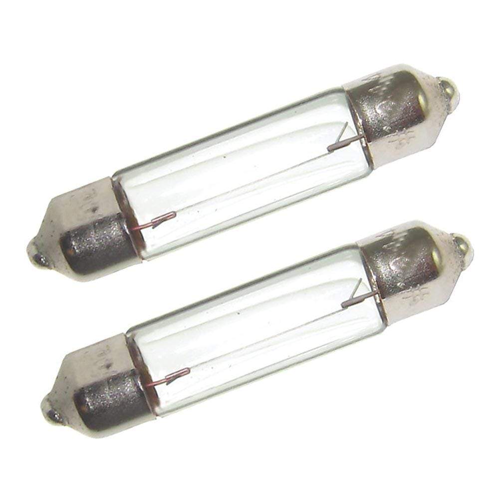 Perko Qualifies for Free Shipping Perko Festoon Bulb-Double Ended 12v 10w 1-11/16" L 2-pk #0070DP0CLR