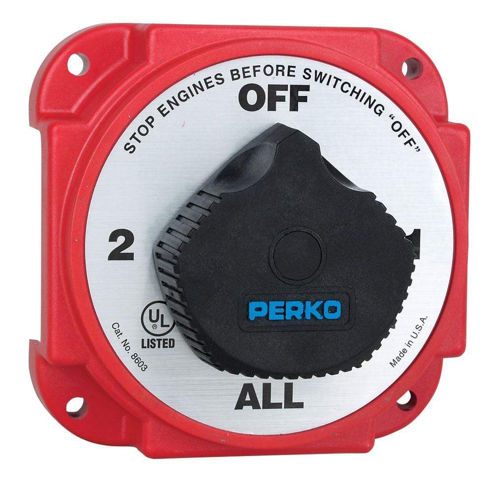 Perko Qualifies for Free Shipping Perko HD Battery Selector Switch Alternator Field Disconnect #8603DP