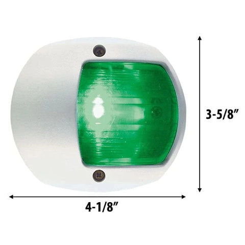 Perko Qualifies for Free Shipping Perko LED Side Light Green 12v White Plastic Housing #0170WSDDP3