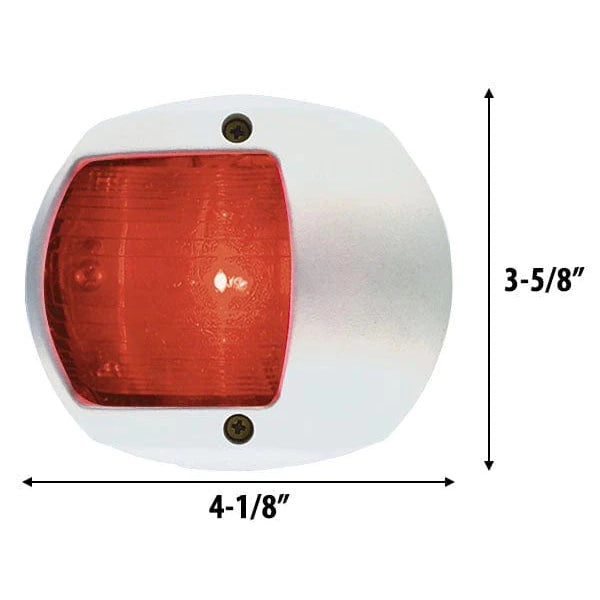 Perko Qualifies for Free Shipping Perko LED Side Light Red 12v White Plastic Housing #0170WP0DP3