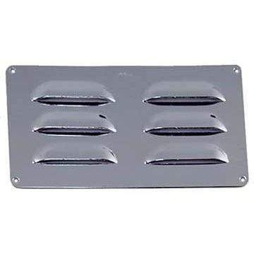 Perko Qualifies for Free Shipping Perko Louvered Vent Chrome Plated Brass 8" x 3" #0335009DP