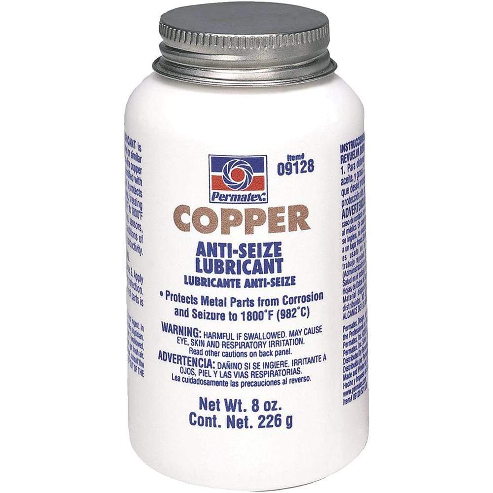 Permatex Copper Anti-Seize Lubricant 8 oz Brush Top Bottle #09128