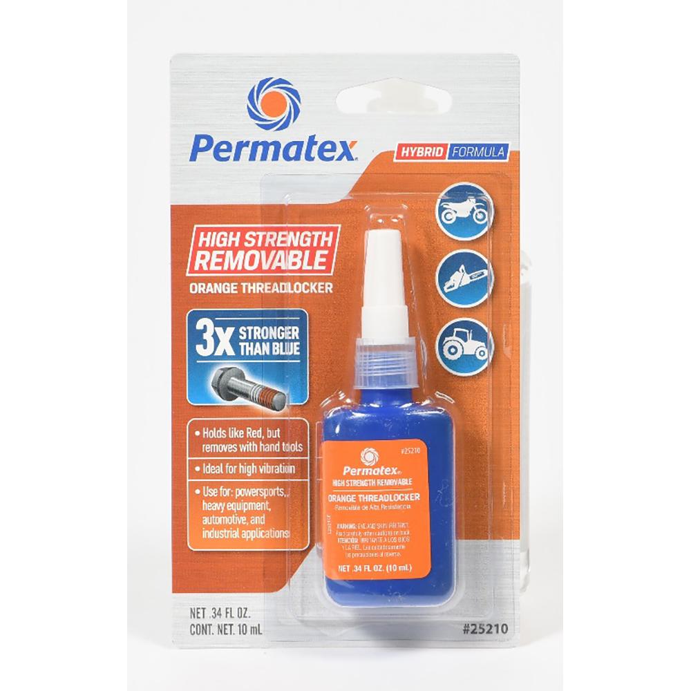 Permatex High Strength Removable Orange Threadlocker #25210