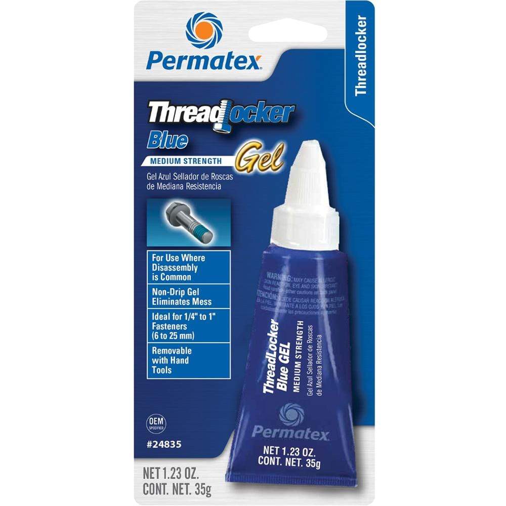 Loctite-Permatex Qualifies for Free Shipping Permatex Medium Strength Threadlocker Blue Gel 35g #24835