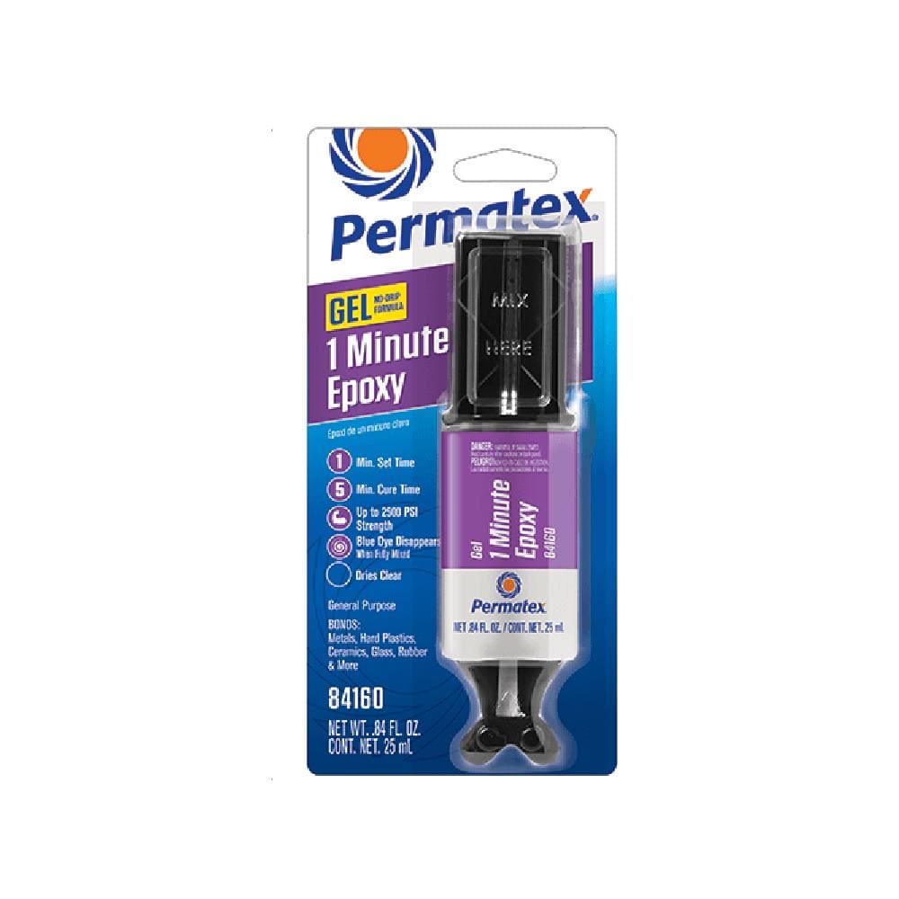 Loctite-Permatex Qualifies for Free Shipping Permatex Permapoxy 1 Minute General Purpose Epoxy .84fl oz #84160