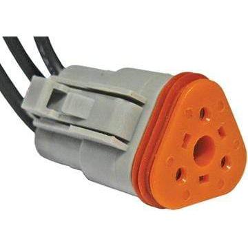 Pico Male Plug with Female Contacts 3-Way #6012PT