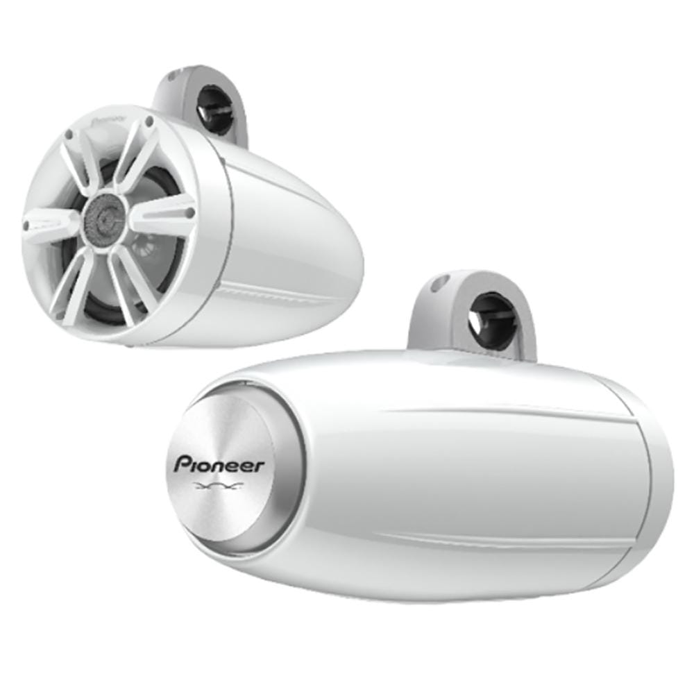 Pioneer Audio 7.7" IPX7 Tower Speaker with RGB LED Lighting #TS-ME770TSW