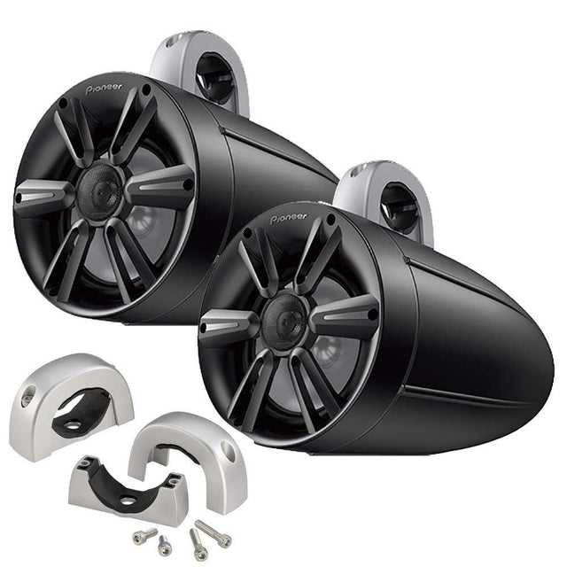 Pioneer Not Qualified for Free Shipping Pioneer Audio 7.7" IPX7 Tower Speaker with RGB LED Lights#TS-ME770TSB-K