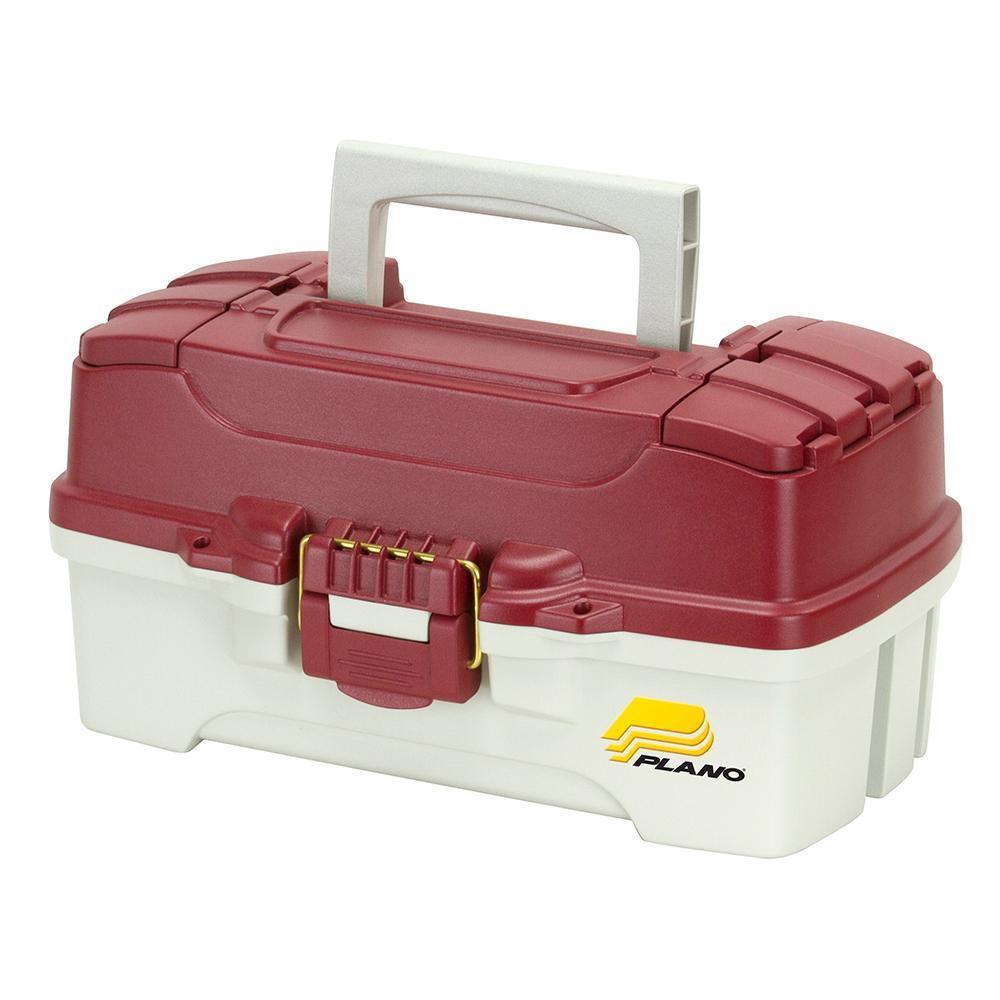 Plano Qualifies for Free Shipping Plano 1 Tray Tackle Box with Dual Top Access #620106