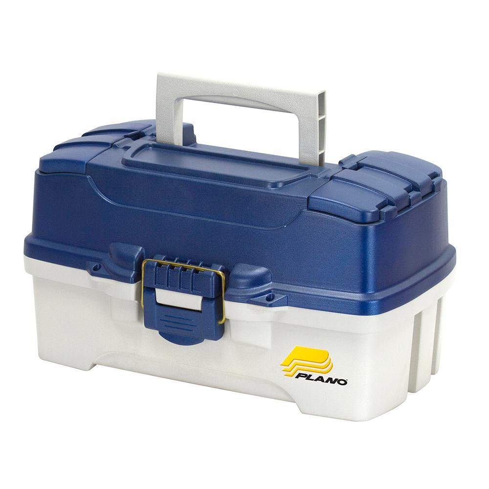 Plano Qualifies for Free Shipping Plano 2 Tray Tackle Box with Dual Top Access #620206