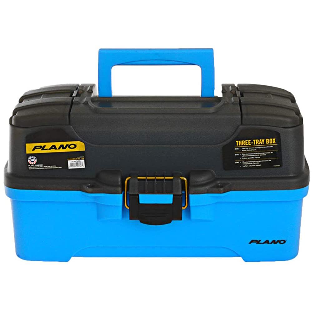 Plano Qualifies for Free Shipping Plano 3 Tray Tackle Box With Duel Top Access #PLAMT6231