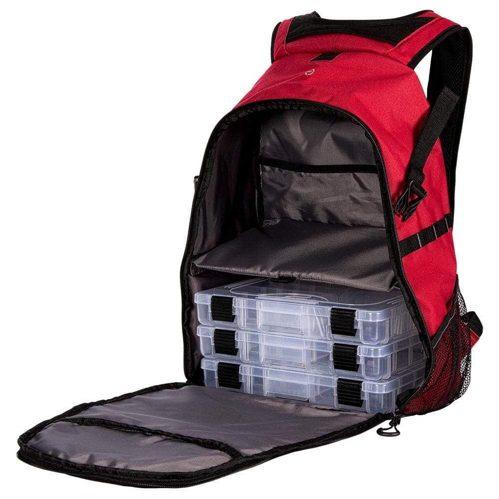 Plano Qualifies for Free Shipping Plano E-Series 3600 Tackle Backpack Red #PLABE631