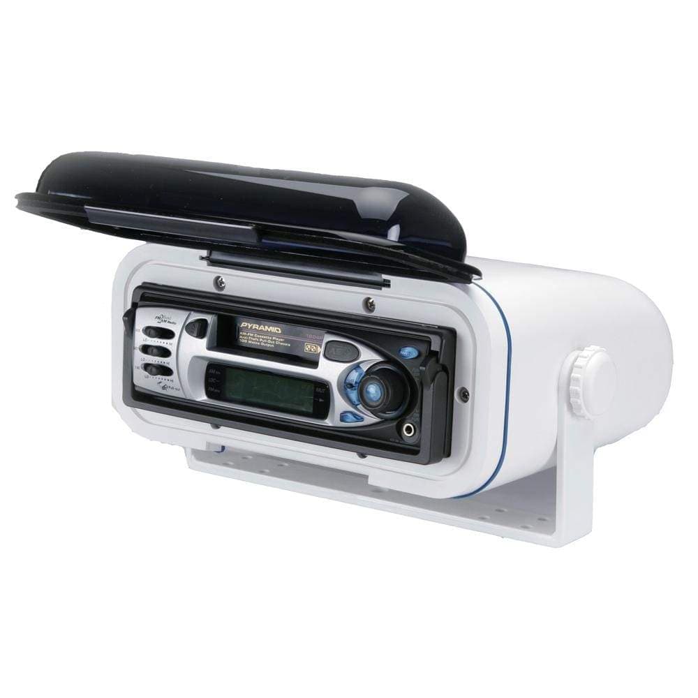 Polyplanar Qualifies for Free Shipping Poly-Planar Stereo Weather Enclosure White #WC-400