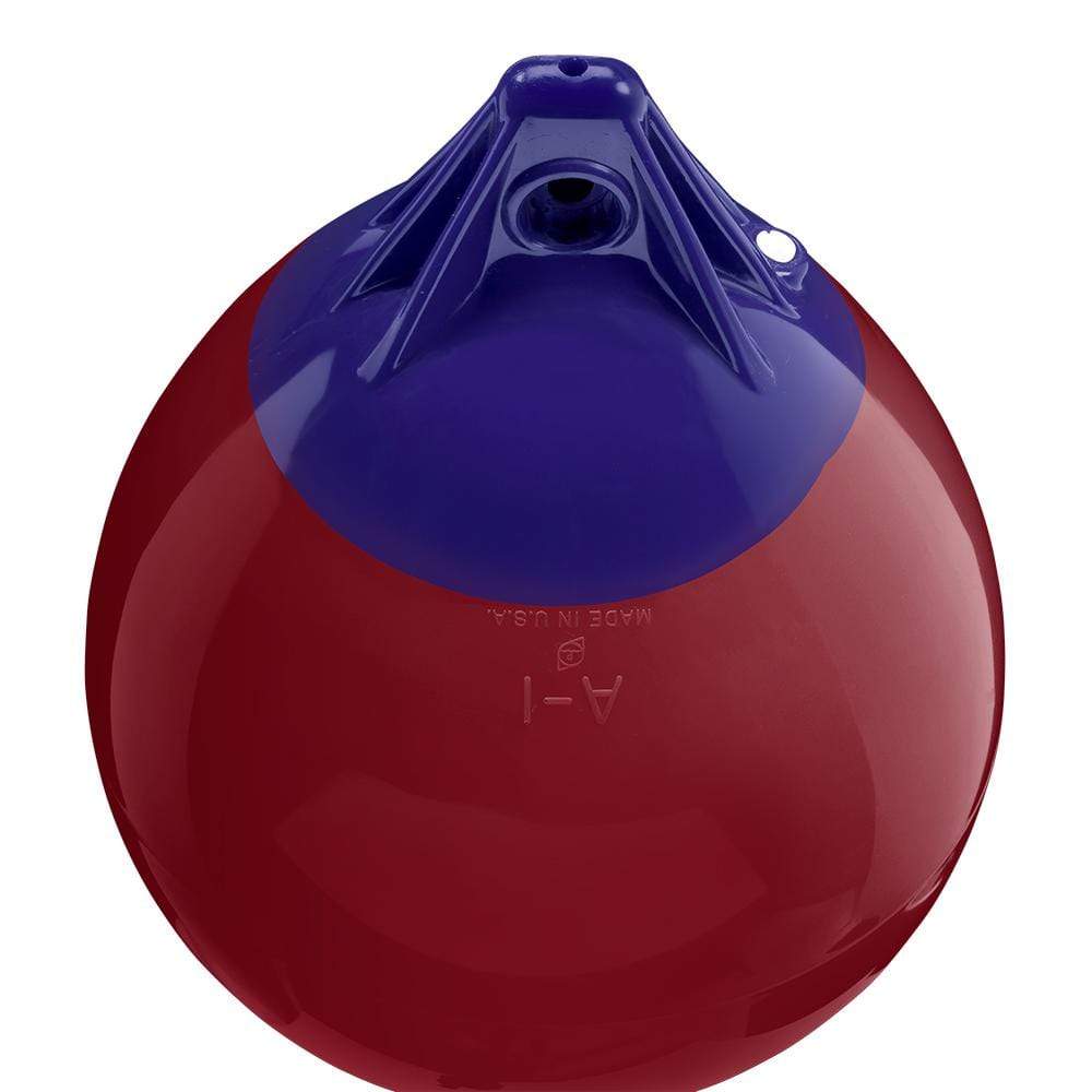 Polyform A-Series Buoy A-1 11" Burgundy #A-1 BURGUNDY