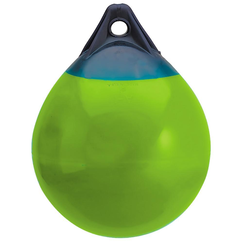 Polyform U.S. Qualifies for Free Shipping Polyform A-Series Buoy A-5 27" Diameter Lime #A-5-LIME