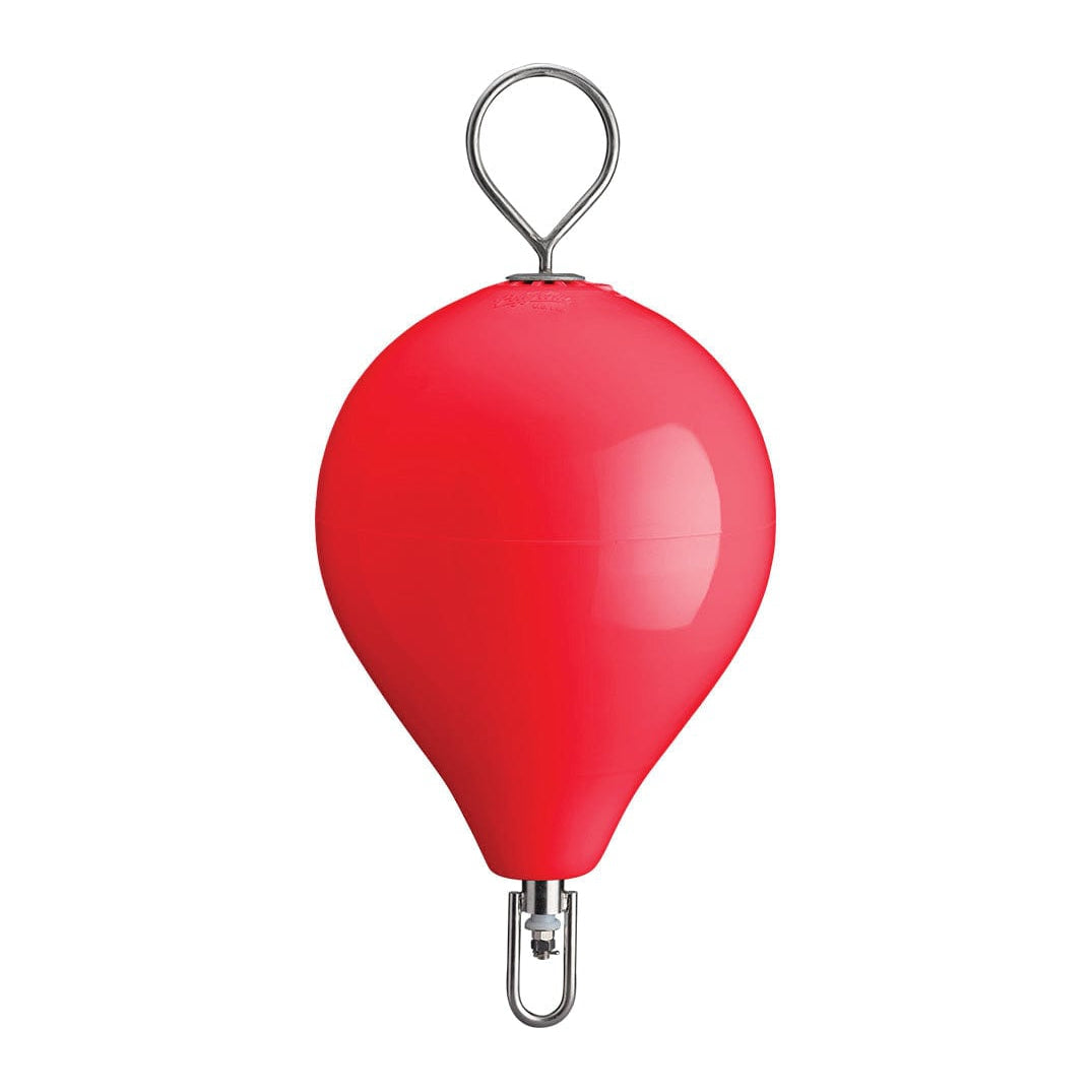 Polyform U.S. Qualifies for Free Shipping Polyform CM-3 CM-Series Mooring Buoy 17" x 22" Red With SS Eye #CM-3-RED/SS