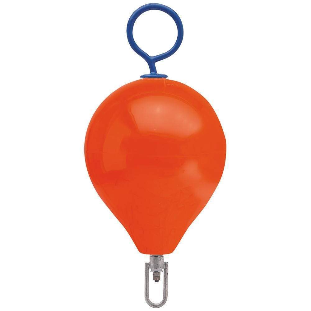 Polyform Mooring Buoy with Iron 18" Diameter Red #CM-3-RED