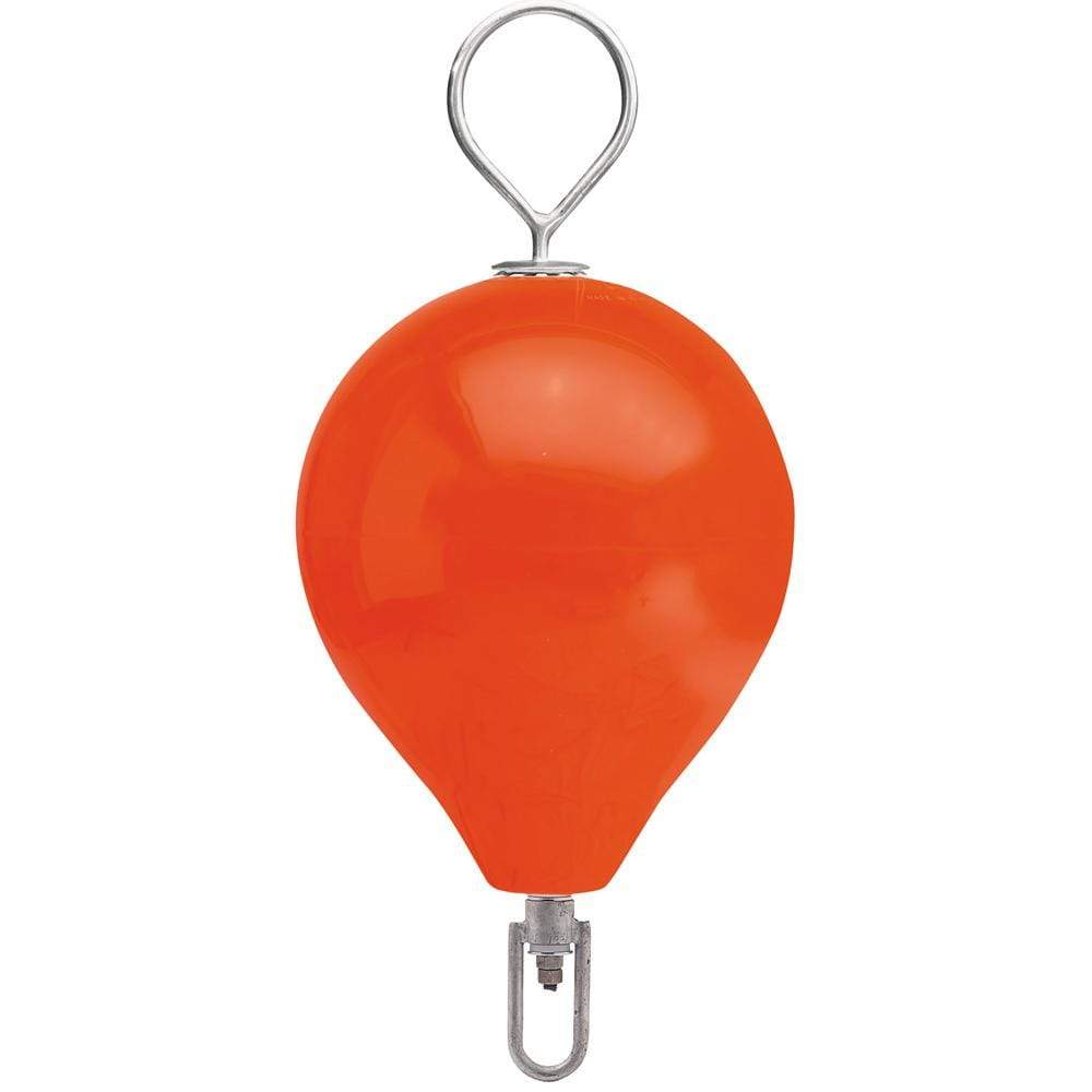 Polyform U.S. Qualifies for Free Shipping Polyform Mooring Buoy with SS 18" Diameter Red #CM-3SS-RED