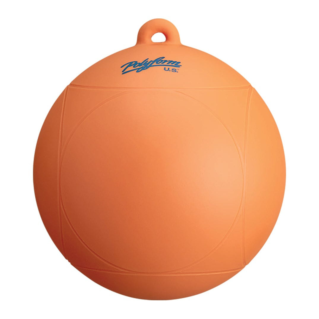 Polyform U.S. Qualifies for Free Shipping Polyform WS-1 WS-Series Water Ski Buoy 8" x 8.5" Orange 15-pk #WS-1-ORANGE-15-PACK