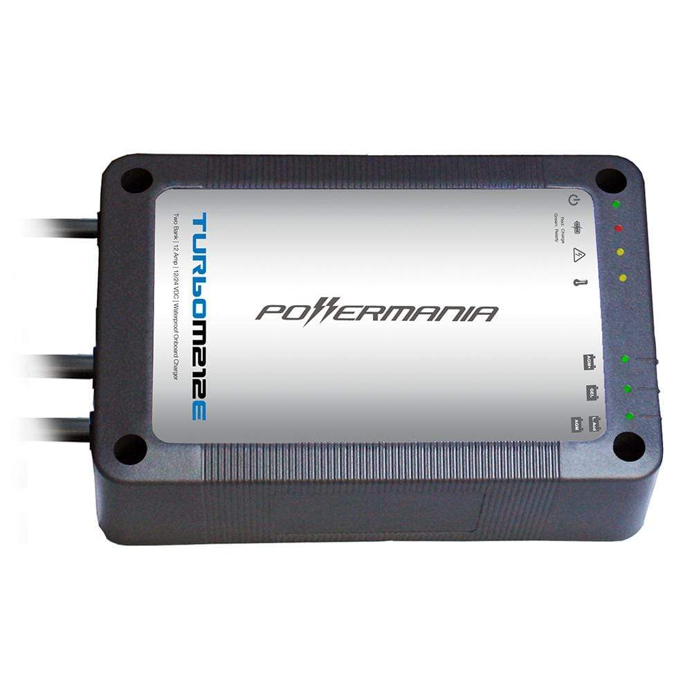 Powermania Qualifies for Free Shipping Powermania Turbo M212e 12a 2-Bank 12/24v Charger #57104