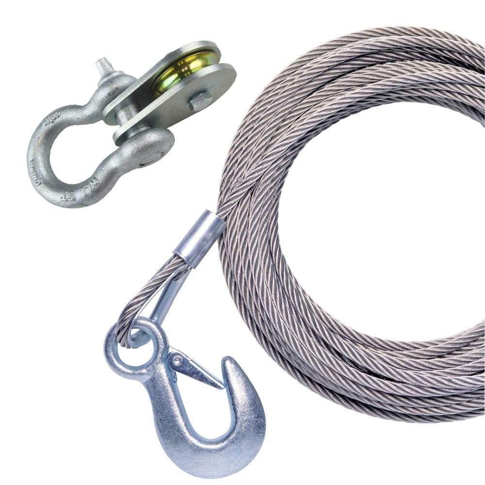 Powerwinch Qualifies for Free Shipping Powerwinch Cable 25' x 7/32" Universal Premium Replacement #P1096500AJ
