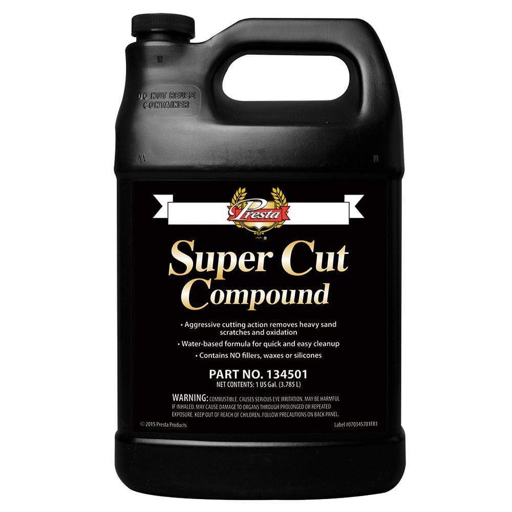 Presta Qualifies for Free Shipping Presta Supercut Compound 1 Gallon #134501