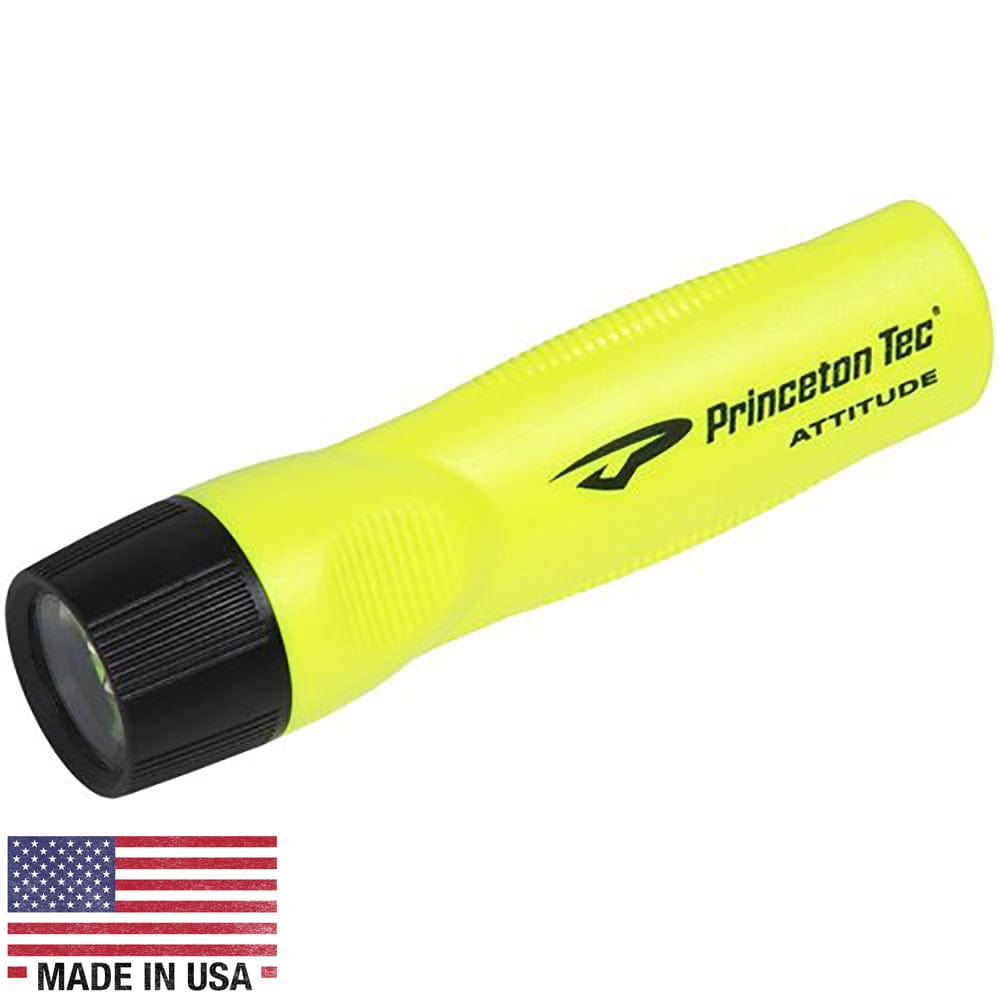 Princeton Tec Qualifies for Free Shipping Princeton Tec Attitude Flashlight Neon Yellow #AT22-NY