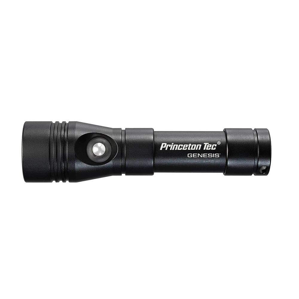 Princeton Tec Qualifies for Free Shipping Princeton Tec Genesis Black Rechargeable Flashlight 1000 #G1-RC-BK