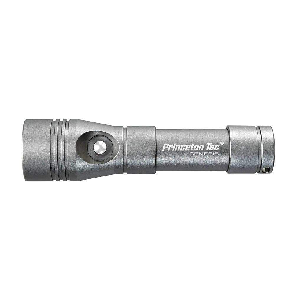 Princeton Tec Qualifies for Free Shipping Princeton Tec Genesis Gray Rechargeable Flashlight 1000 #G1-RC-GY