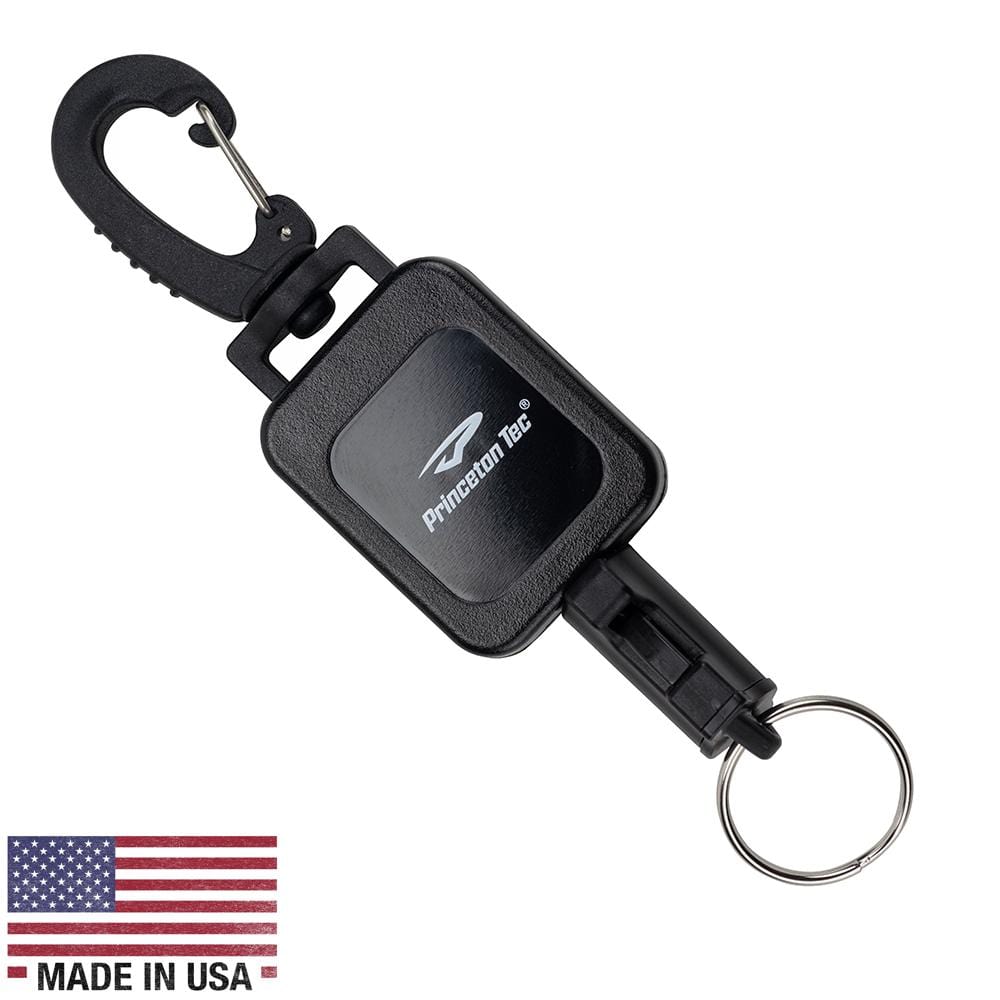 Princeton Tec Mini Retractor Black #GG-107-BK