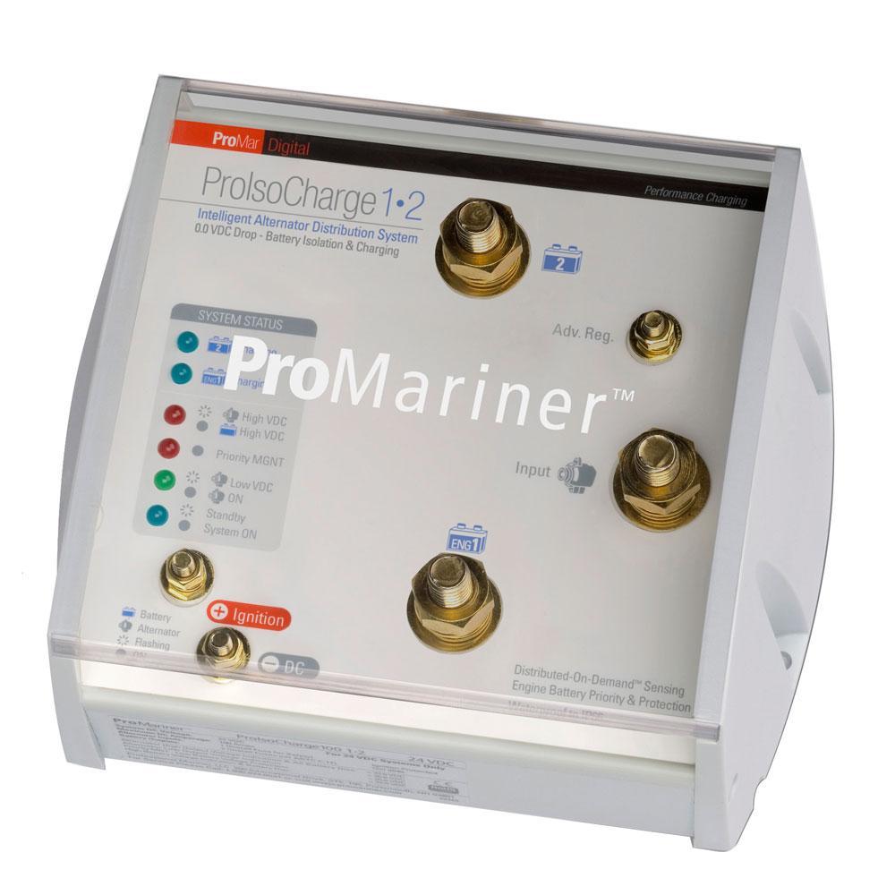 ProMariner ProIsoCharge Battery Isolator 250a 1-Alt 2-Bat 12v #23123