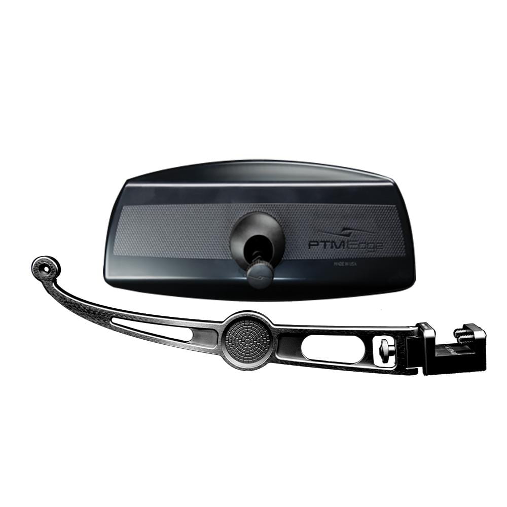 PTM Edge Qualifies for Free Shipping PTM Edge Pontoon Mirror PXR-100 Black VR100 Mirror #P12677-440 ANBK