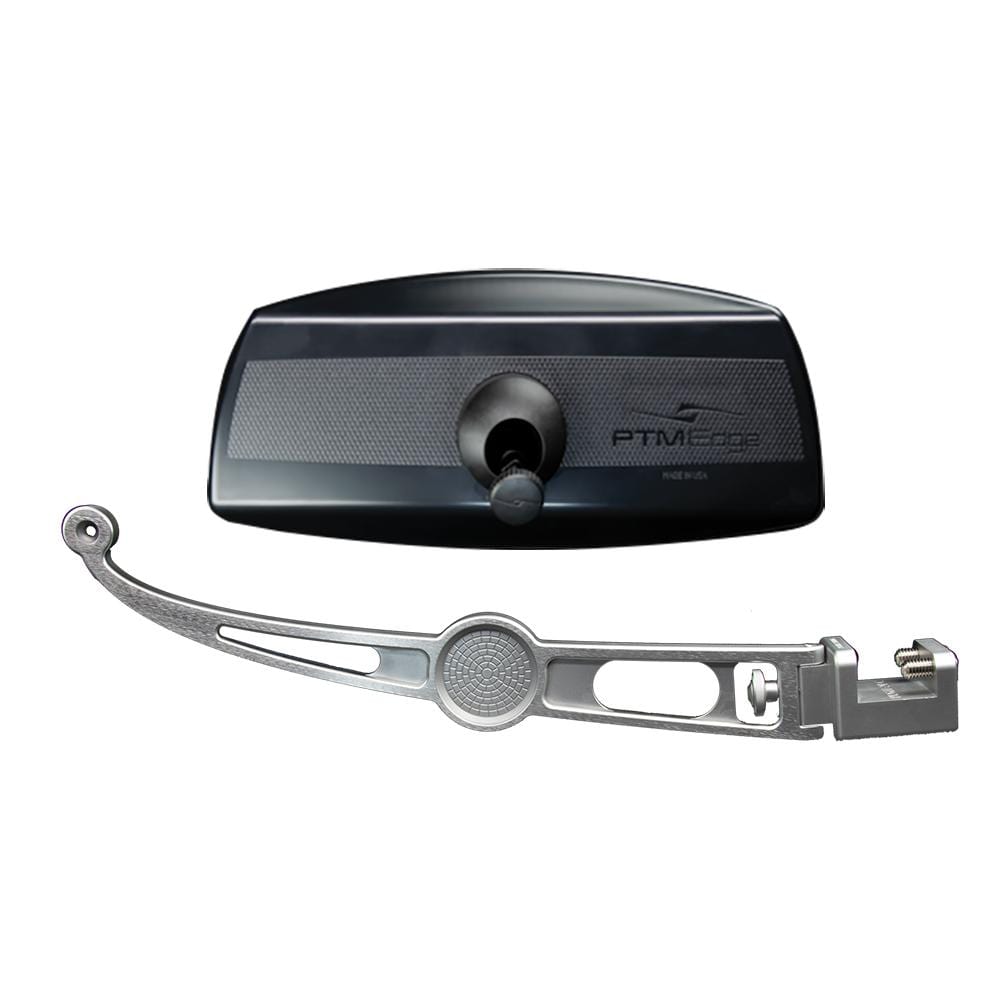 PTM Edge Qualifies for Free Shipping PTM Edge Pontoon Mirror PXR-100 Silver VR100 Mirror #P12677-440