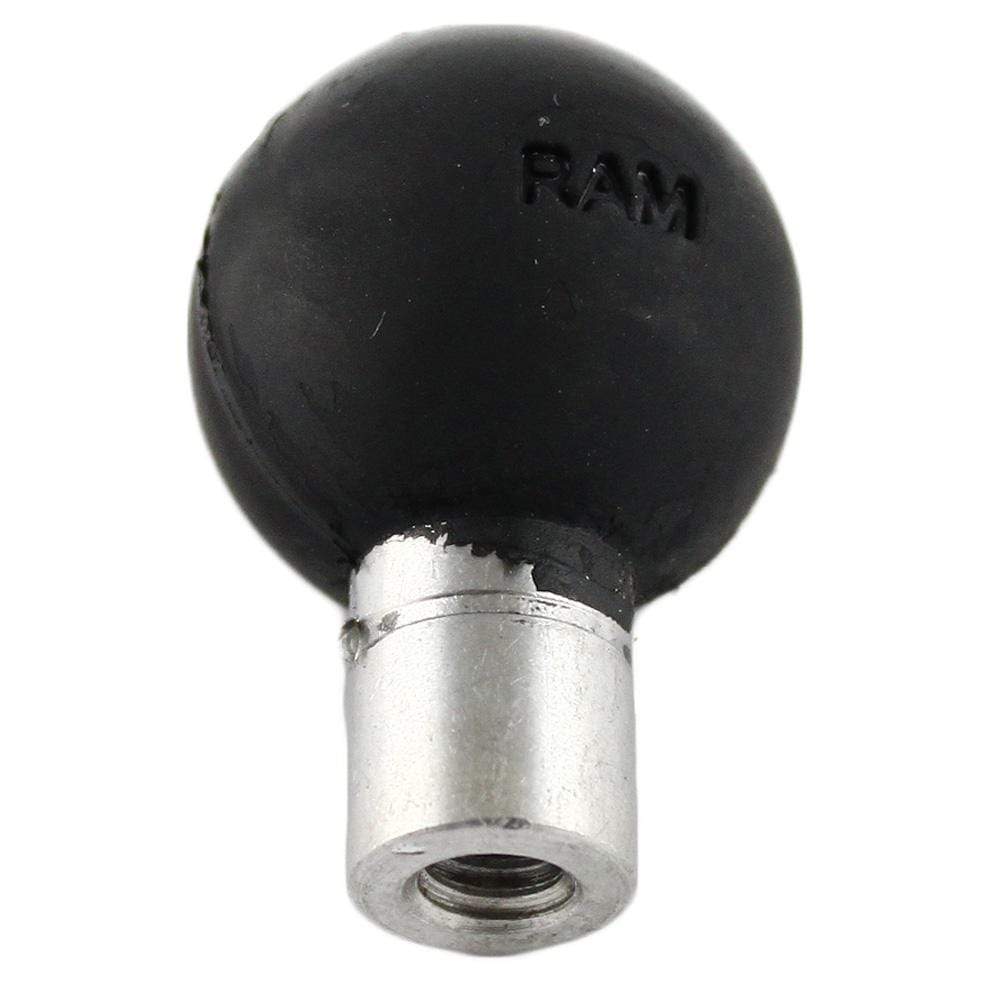Ram Mounts Qualifies for Free Shipping RAM 1/4"-20 Female Threaded Hole with 1" Ball #RAM-B-348U