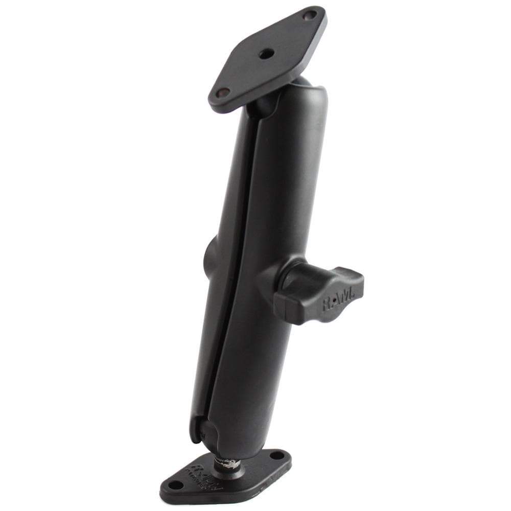 Ram Mounts Qualifies for Free Shipping RAM 1" Diameter Ball Mount Long Arm & 2 Diamond Base #RAM-B-102U-C