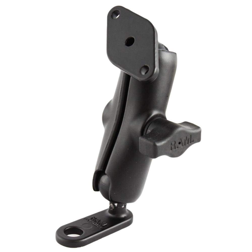 Ram Mounts Qualifies for Free Shipping RAM 11mm Flat Base W/ Double Arm and Diamond Adapter #RAM-B-179U