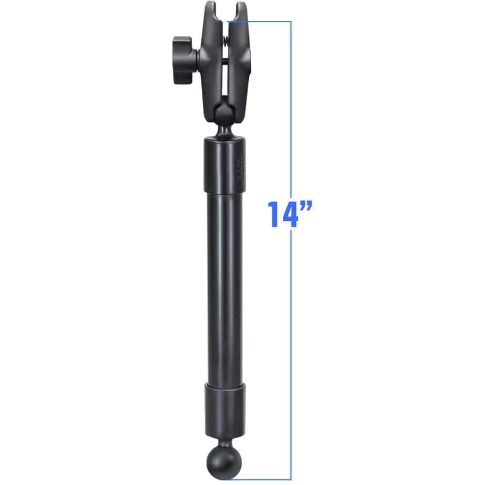 Ram Mounts Qualifies for Free Shipping RAM 14" Long Ext Pole with Double Socket Arm #RAP-BB-230-14-201U