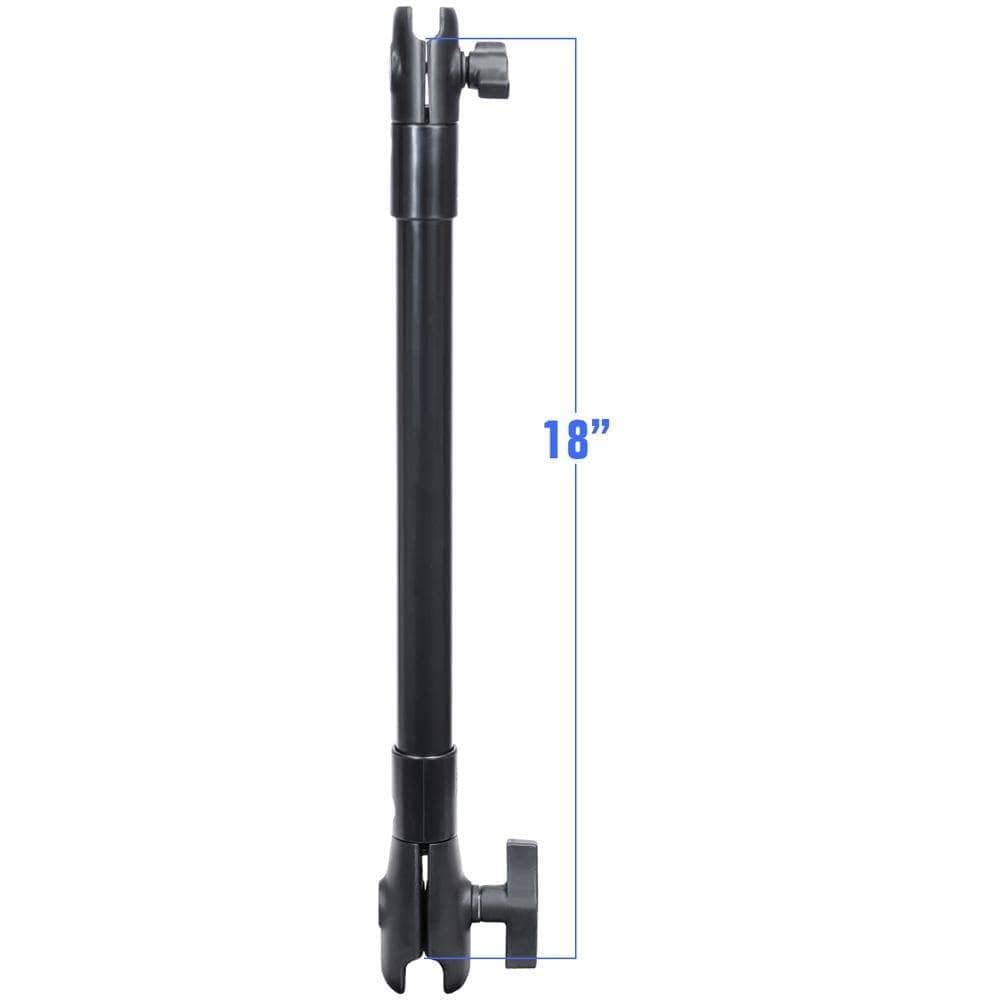 Ram Mounts Qualifies for Free Shipping RAM 18" Long Ext Pole w/1" & 1.5" Single Open Socket #RAP-CB-201-18U