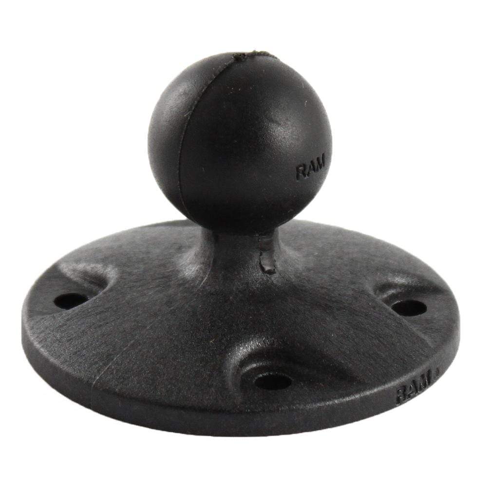 Ram Mounts Qualifies for Free Shipping RAM 2.5 Composite Round Base with 1 Ball #RAP-B-202U