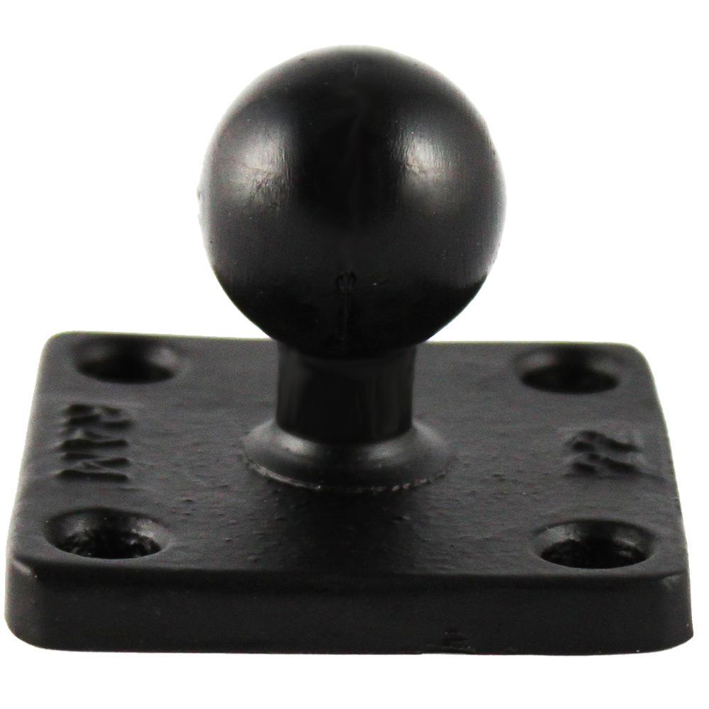 Ram Mounts Qualifies for Free Shipping RAM 2" x 2" Rectangle Base with 1" Ball #RAM-B-202U-22