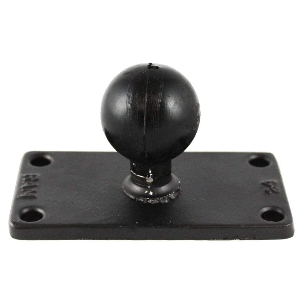 Ram Mounts Qualifies for Free Shipping RAM 2" x 4" Rectangle Base with 1.5" Ball #RAM-202U-24