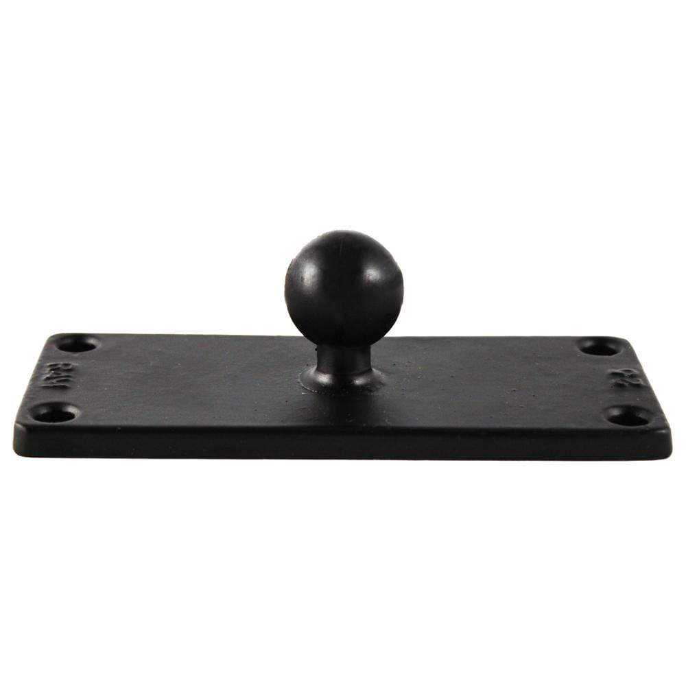 Ram Mounts Qualifies for Free Shipping RAM 2" x 5" Rectangle Base with 1" Ball #RAM-B-202U-25