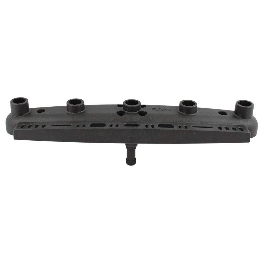 Ram Mounts Qualifies for Free Shipping RAM 5 Place Rod Mounting Base with Post #RAP-114-5PU