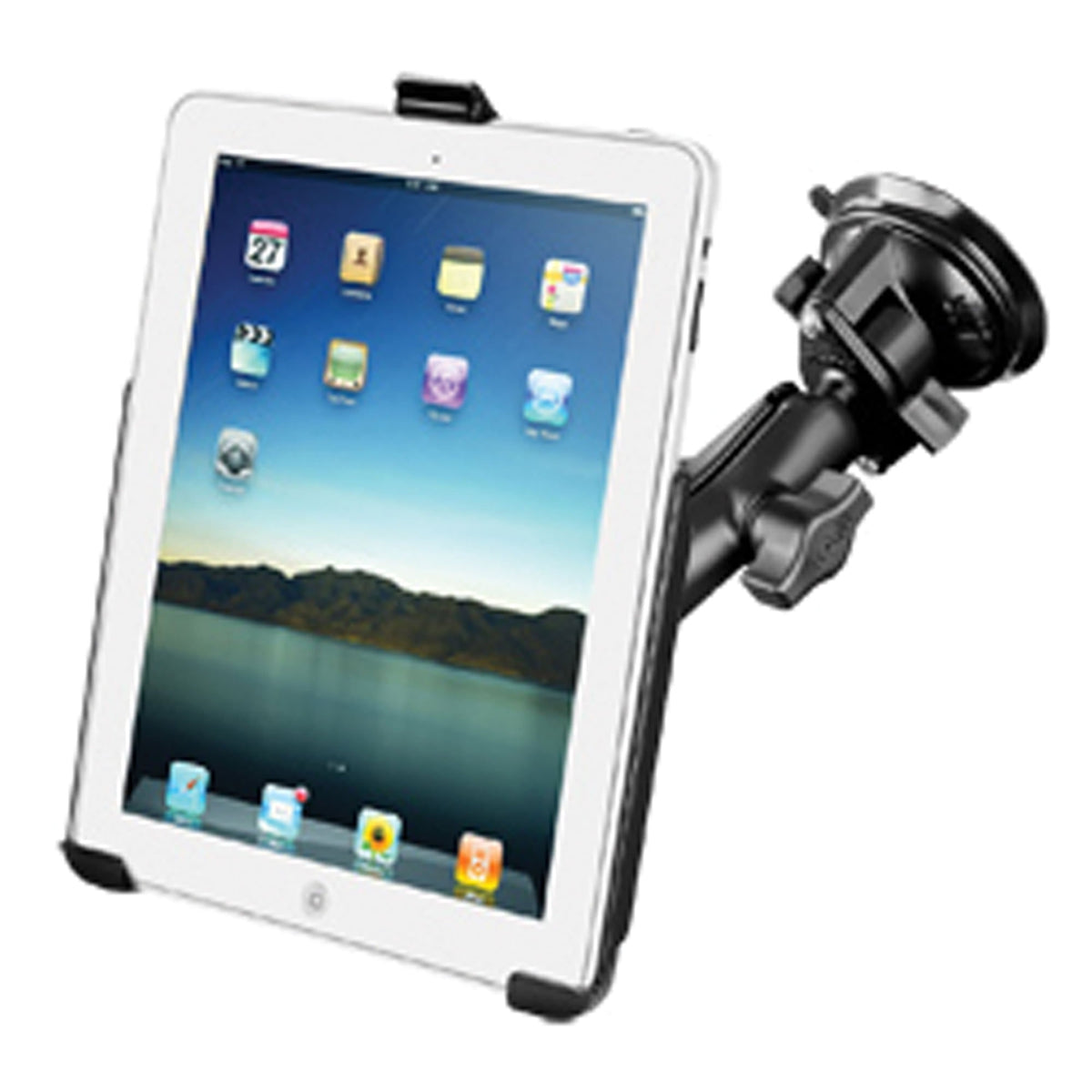 Ram Mounts Qualifies for Free Shipping RAM Apple iPad Twist Lock Suction Cup Mount #RAM-B-166-AP8U