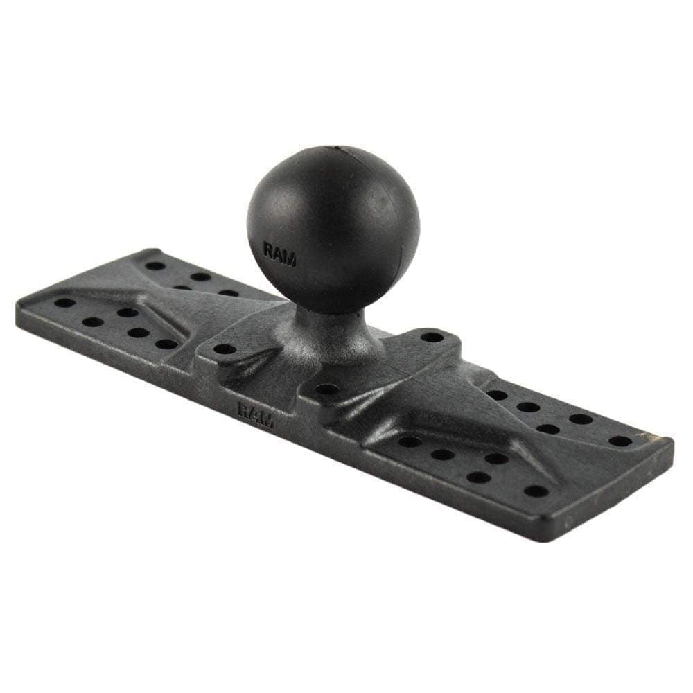 Ram Mounts Qualifies for Free Shipping RAM Composite 6.25" x 2" Base Plate with 1.5" Ball #RAP-111BU