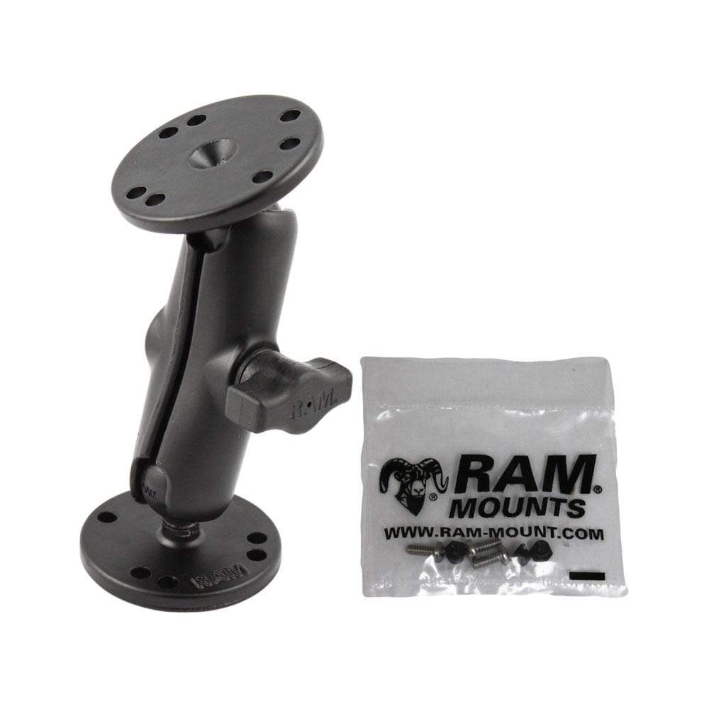 Ram Mounts Qualifies for Free Shipping RAM Double Socket Arm Garmin Marine Fixed-Mount GPS 1" #RAM-B-101-G2U