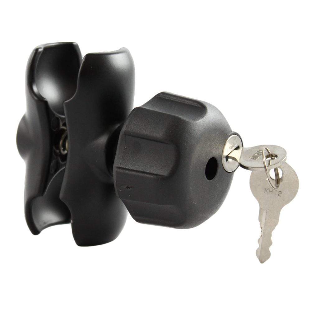 Ram Mounts Qualifies for Free Shipping RAM Double Socket Small Arm with Locking Knob 1.5" Ball #RAM-201U-BL