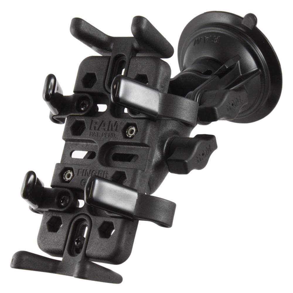Ram Mounts Qualifies for Free Shipping RAM Finger-Grip Mount & Twist-Lock Suction Cup Base #RAP-B-104-224-UN4U