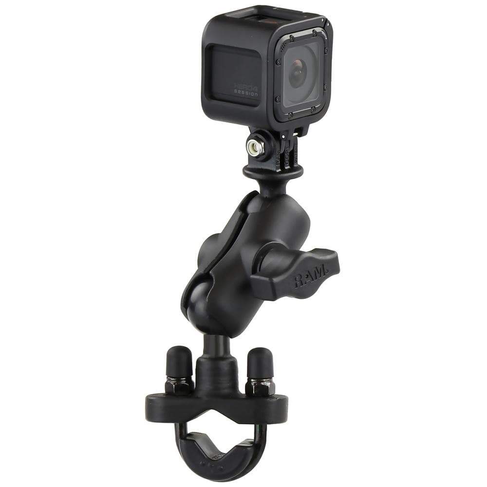 Ram Mounts Qualifies for Free Shipping RAM GoPro Hero Short Arm Handlebar Rail Mount #RAM-B-149Z-A-GOP1U